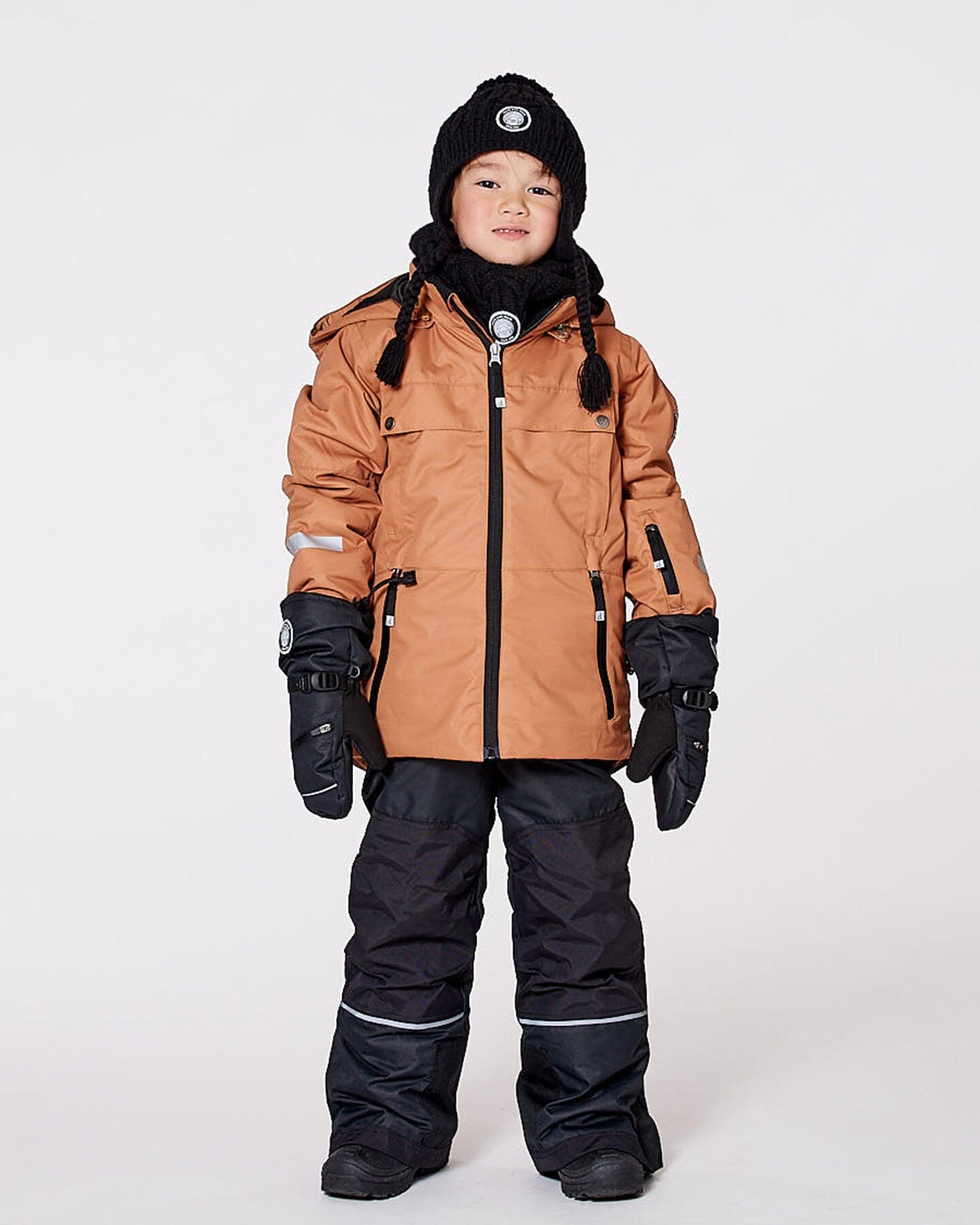 Two-Piece Teknik Snowsuit Brown And Black - Image 2