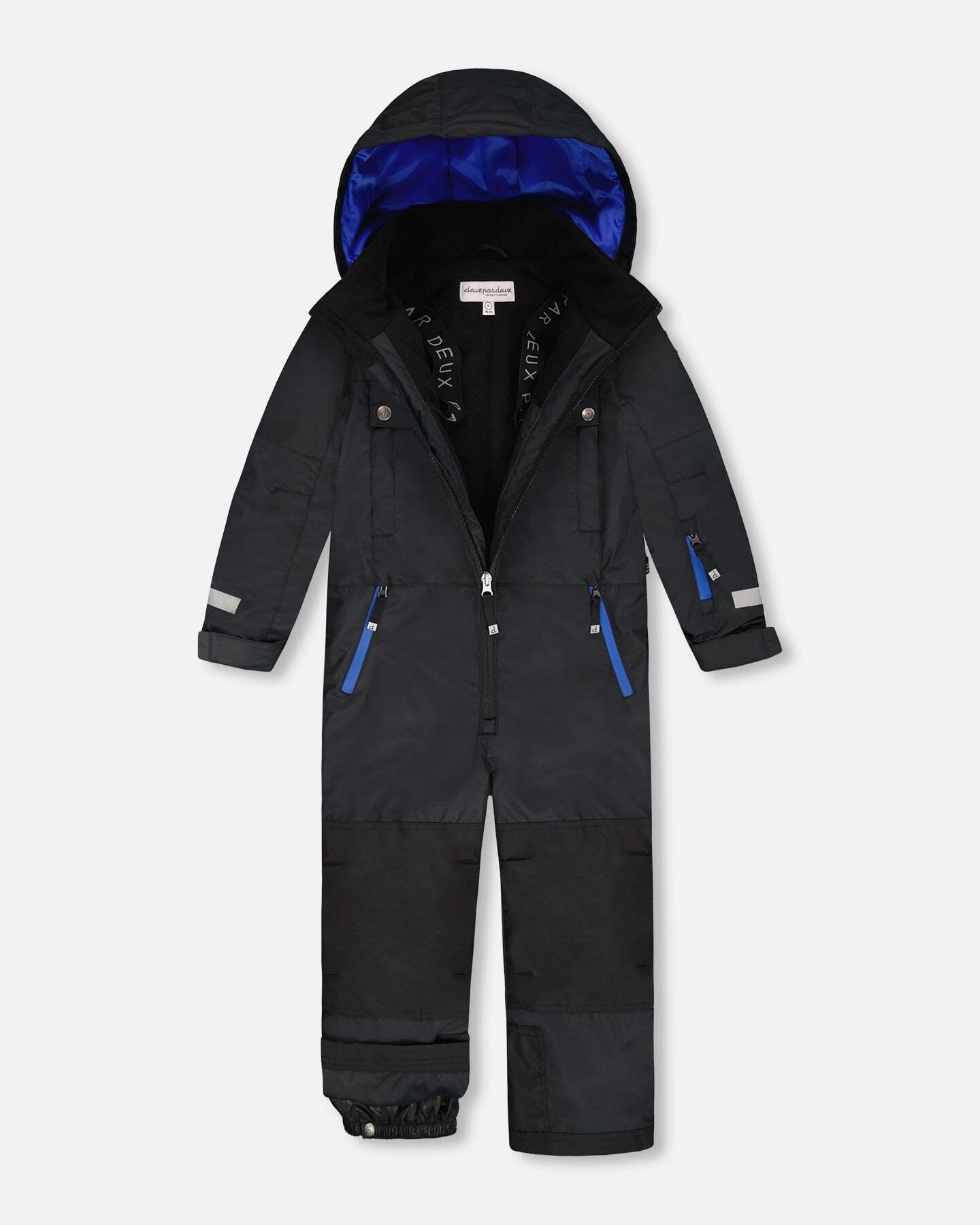Solid One-Piece Teknik Snowsuit Black - Image 3