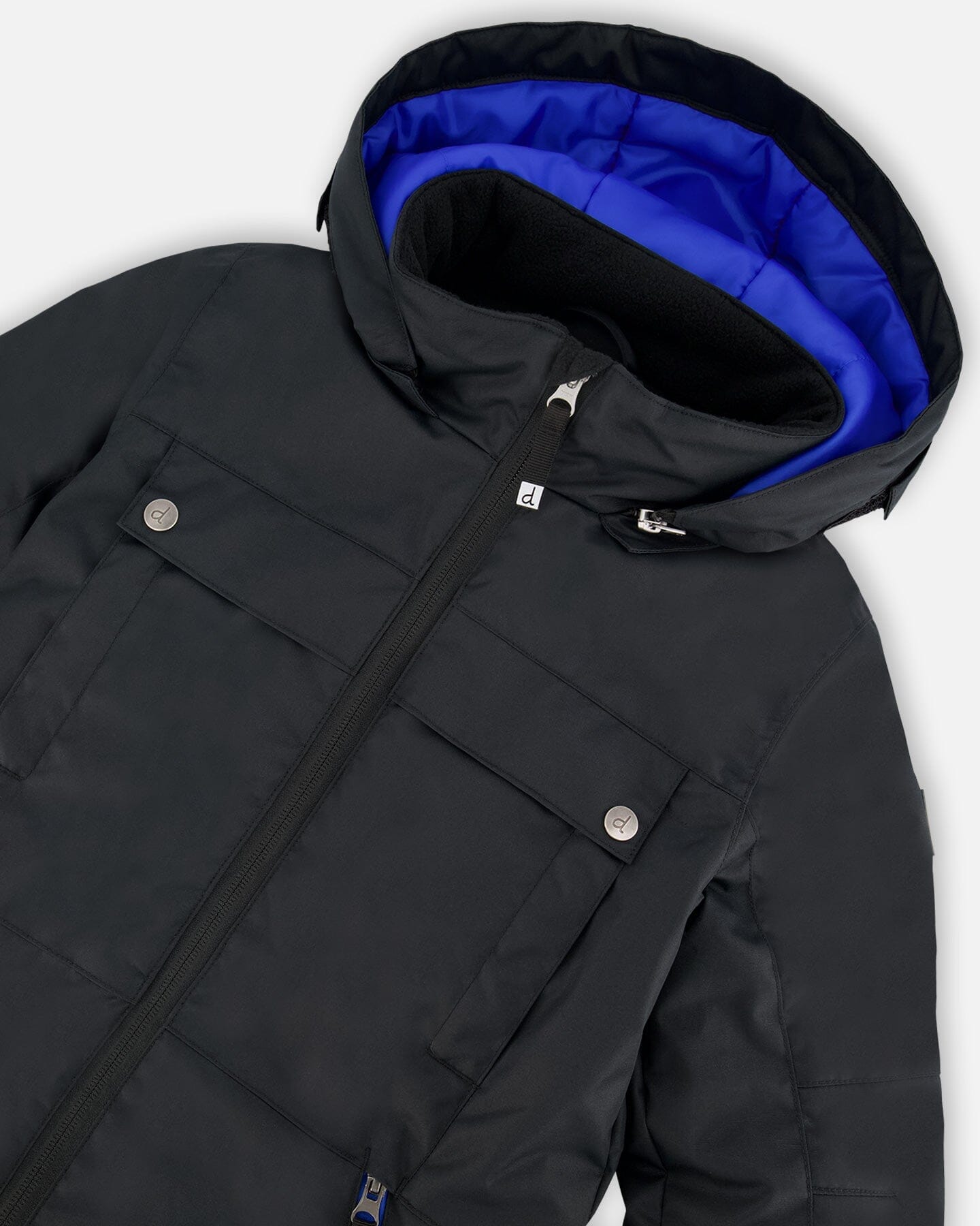 Solid One-Piece Teknik Snowsuit Black - Image 4