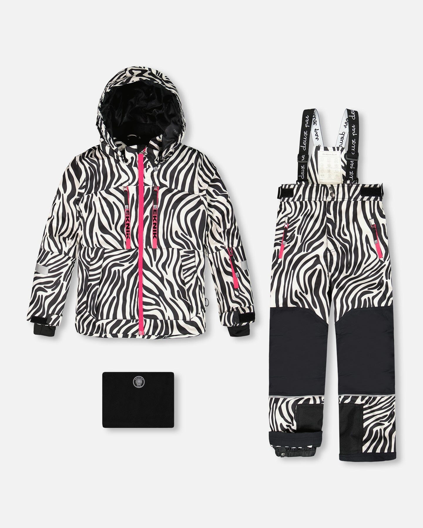 Two-Piece Teknik Snowsuit Zebra Print - Image 11