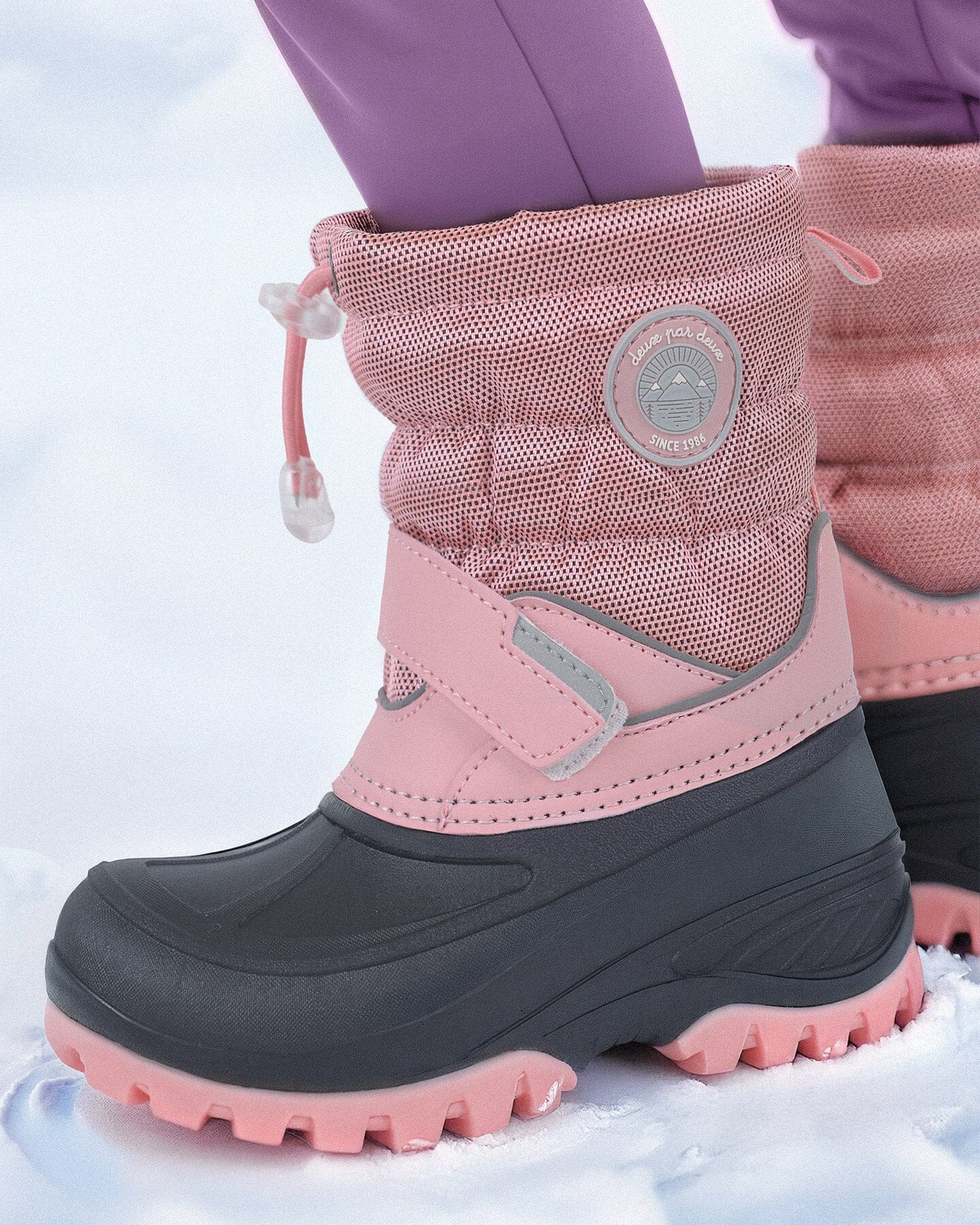 Winter Boots Dusty Pink - Image 2