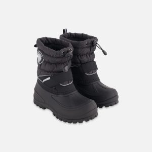 Winter Boots Solid Black