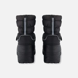 Winter Boots Solid Black - Image 5