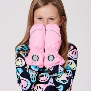 Alternative view of Winter Mittens Play Candy Pink