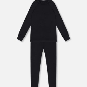 Merino Wool Base Layer Set Black - Image 9