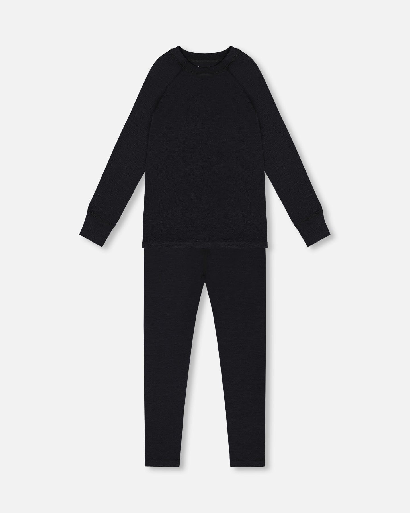Merino Wool Base Layer Set Black - Image 9