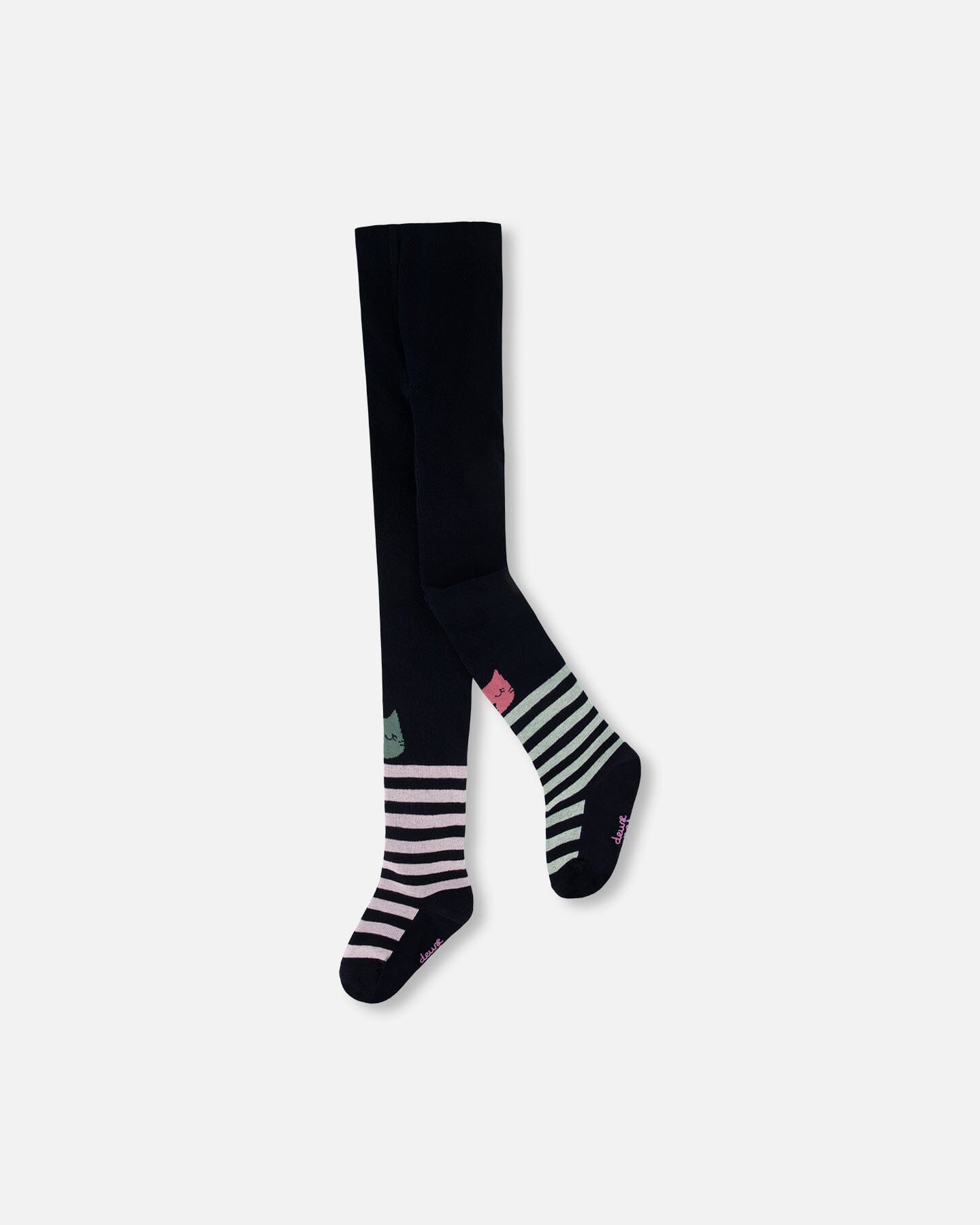 Knit Tights Dark Blue - Image 9