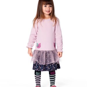 Knit Tights Dark Blue - Image 2