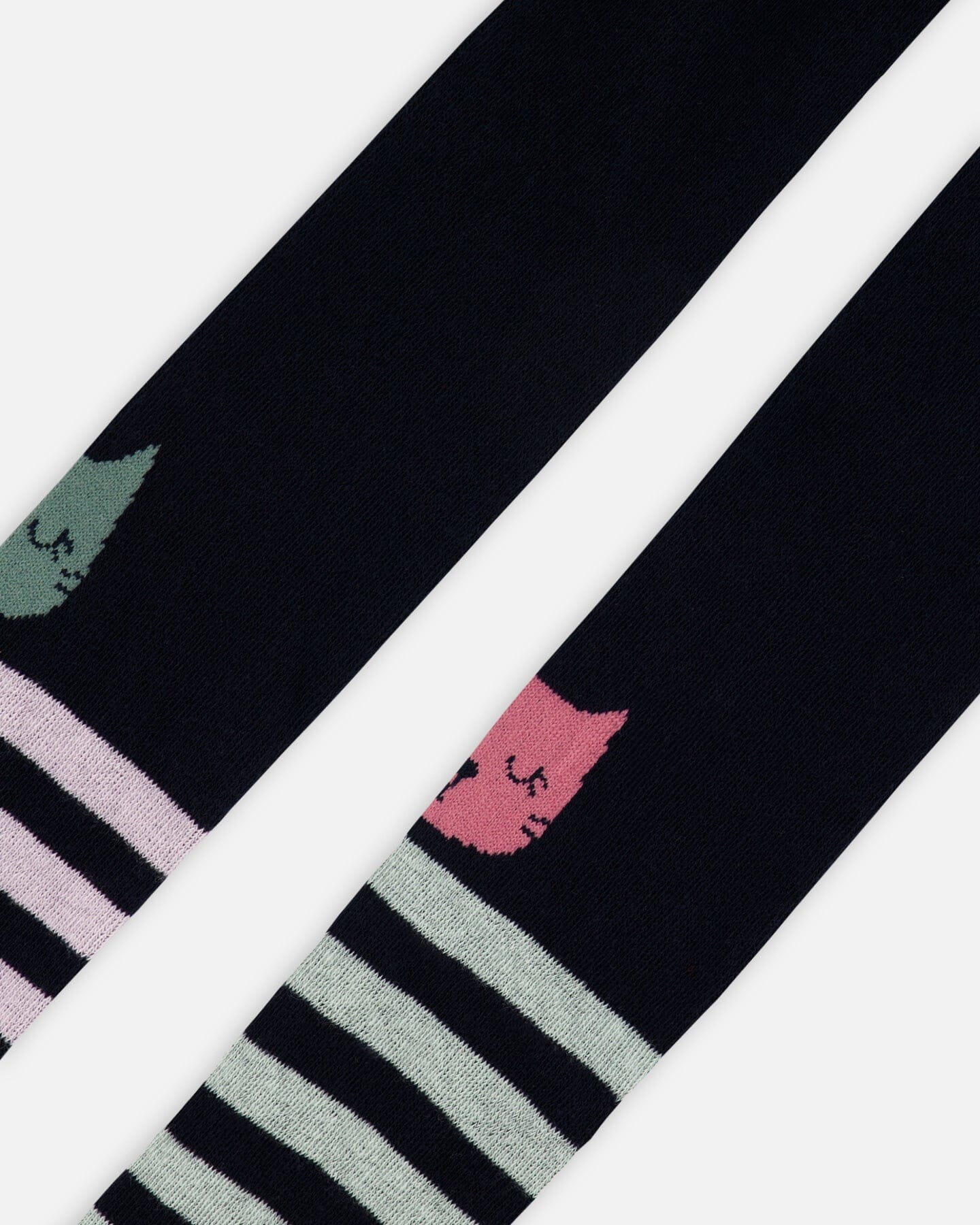 Knit Tights Dark Blue - Image 4