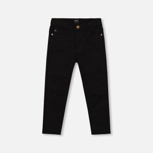 Stretch Twill Pants Black