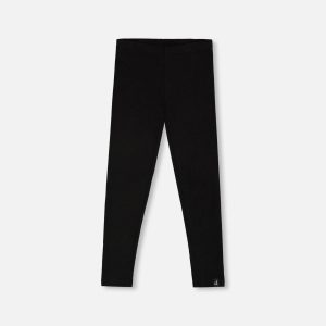 Super Soft Ribbed Leggings Black