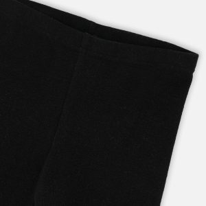 Super Soft Ribbed Leggings Black - Image 3