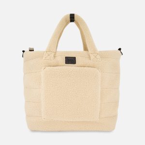 Diaper Bag With Changing Mat Light Beige