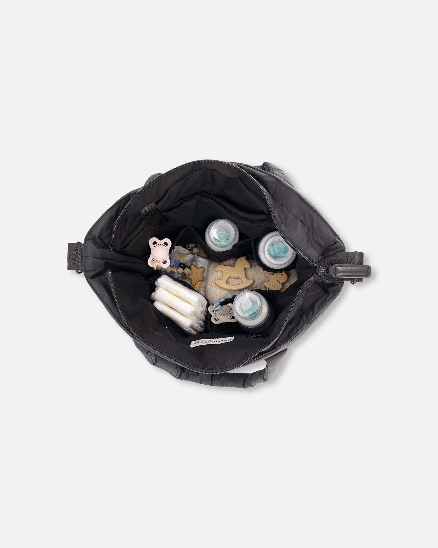 Diaper Bag With Changing Mat Black - Image 3