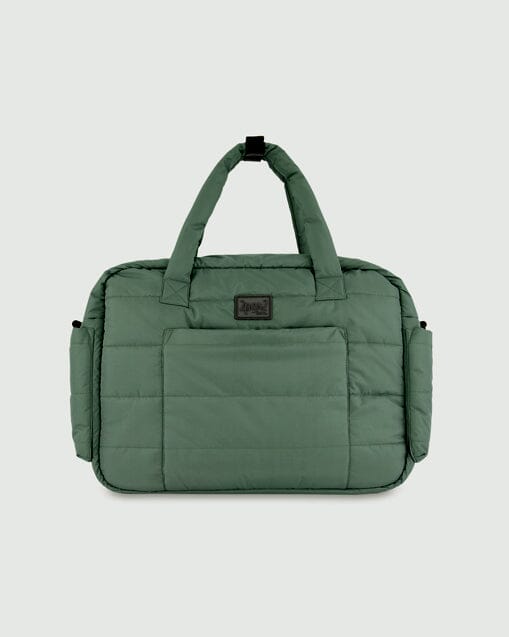Diaper Bag With Changing Mat Dark Gray Green - Image 5