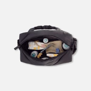 Diaper Bag With Included Changing Mat Black - Image 3