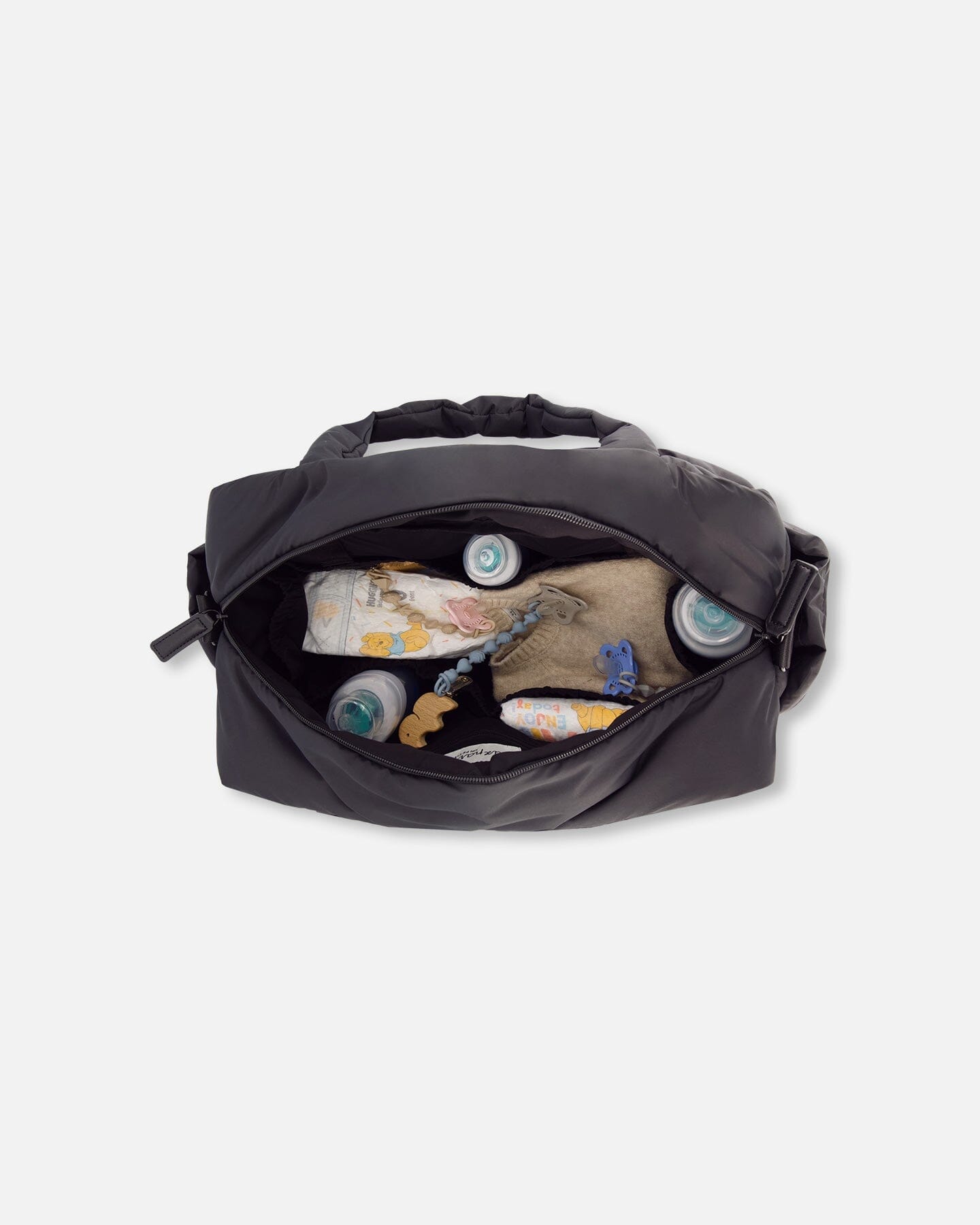 Diaper Bag With Included Changing Mat Black - Image 3