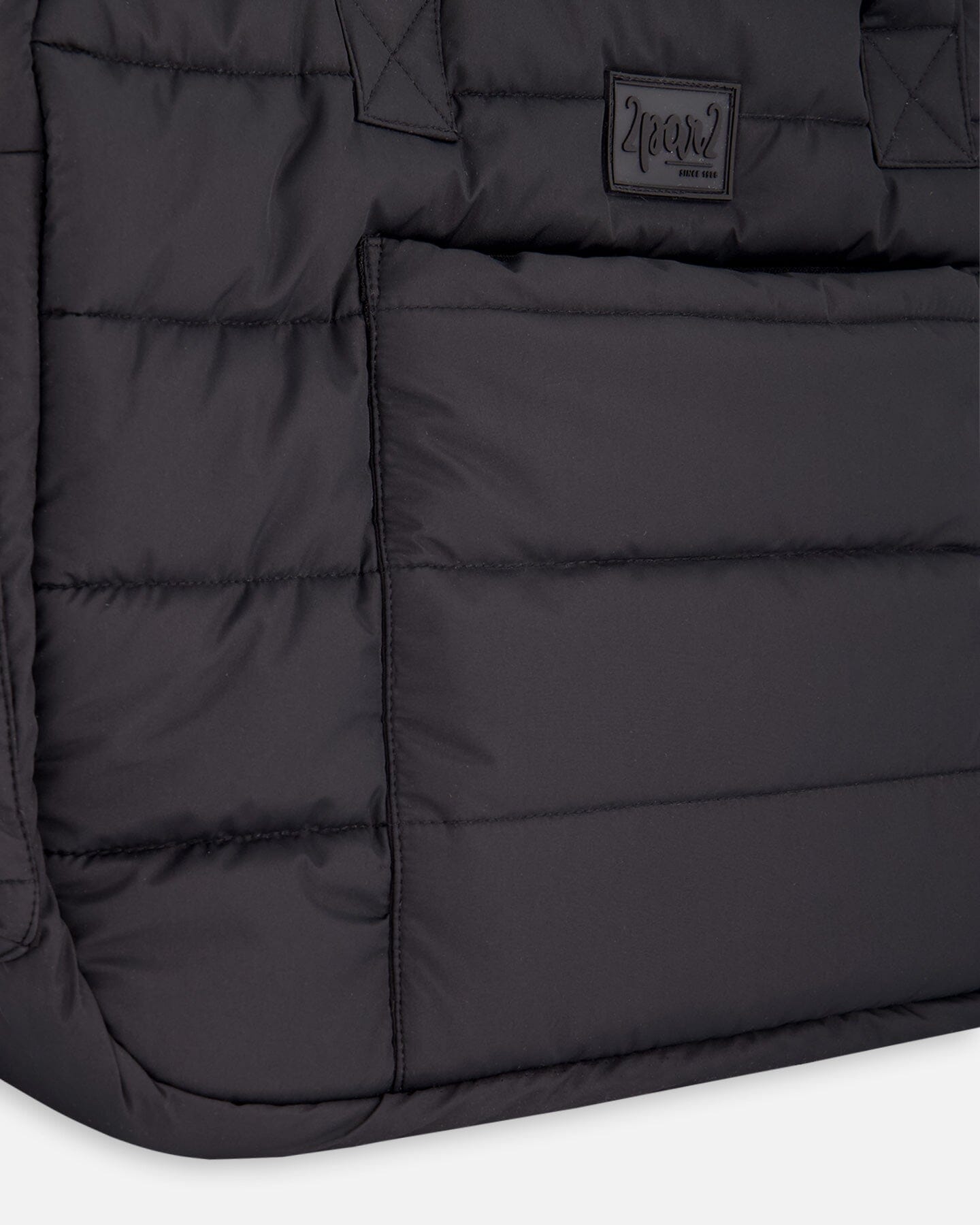 Diaper Bag With Included Changing Mat Black - Image 4