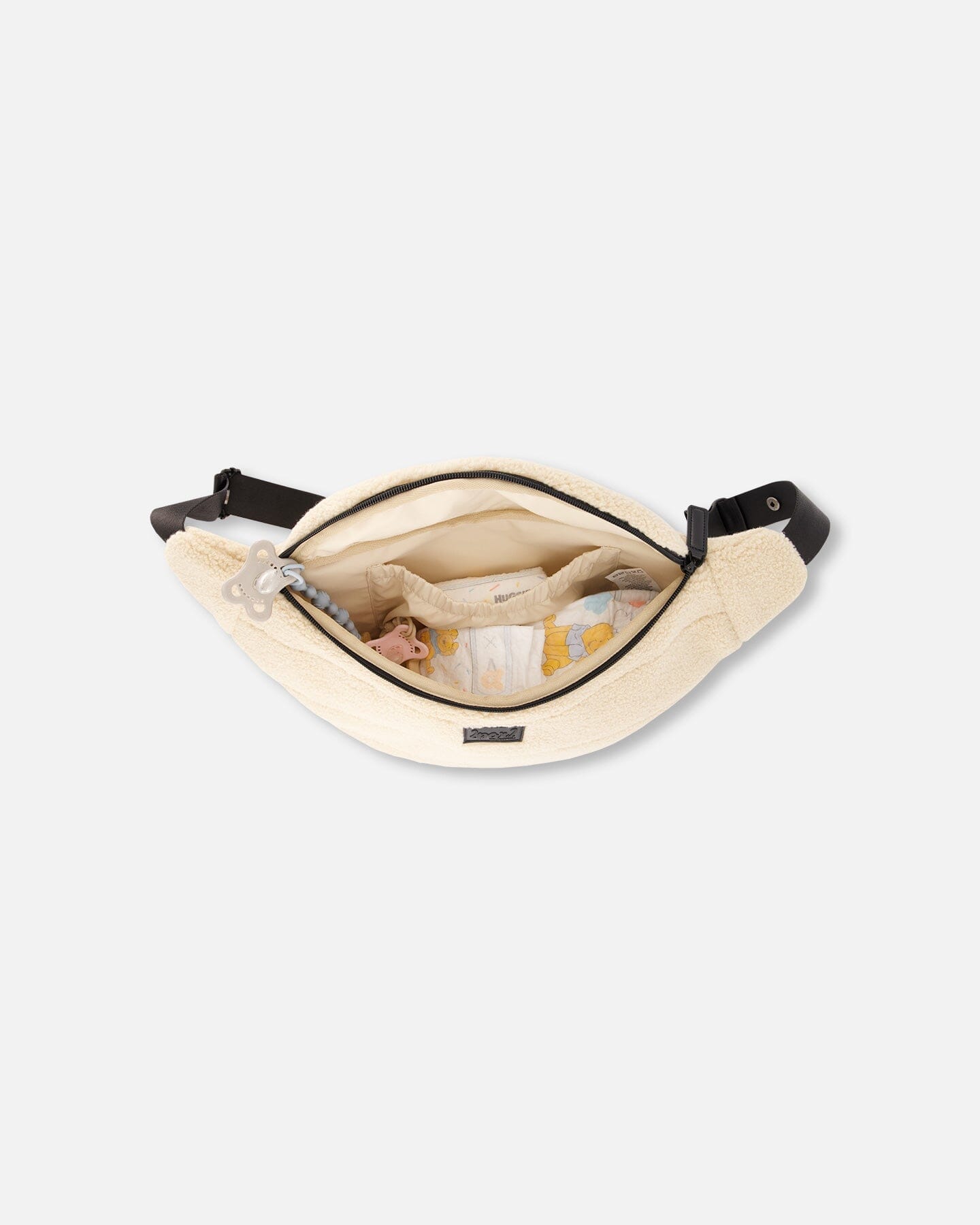 Diaper Changing Sling Bag Light Beige - Image 2