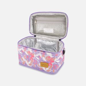 Lunch Box Lilac Retro Flower Print - Image 3