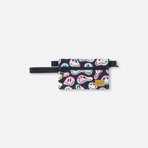 Double Pencil Case Smiley Face Girl