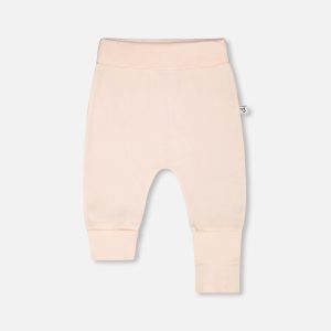 Alternative view of 2 Pack Organic Cotton Jersey Evolutive Pants Peach And Peach Deer Print