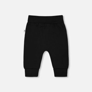 Organic Cotton Jersey Evolutive Pants Black - Image 2
