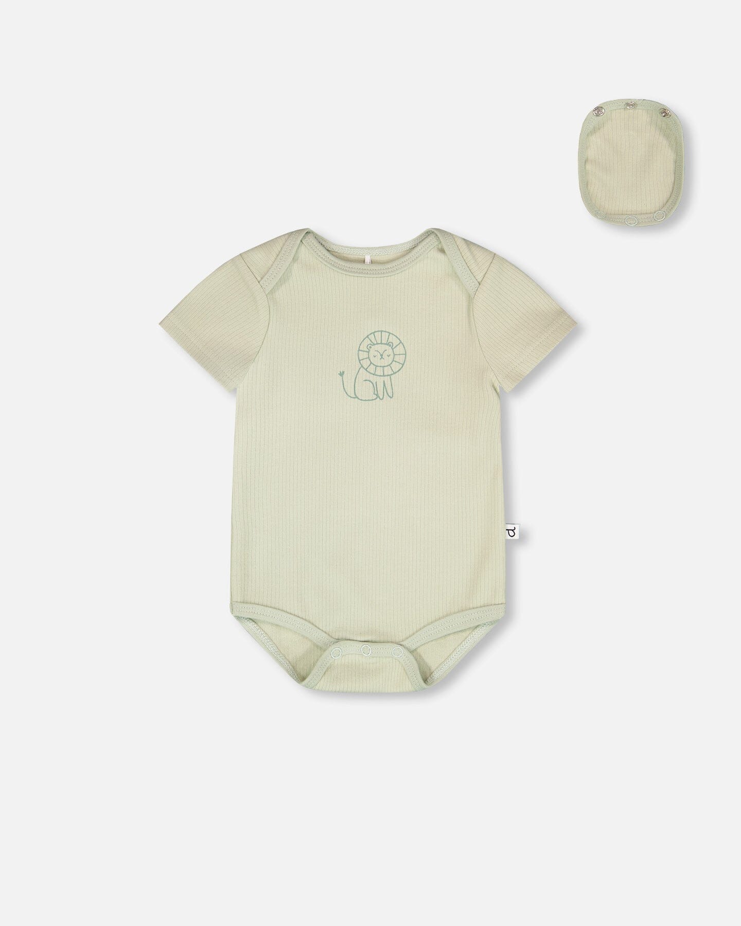 Evolutive Jersey Onesie Sage Green - Image 5