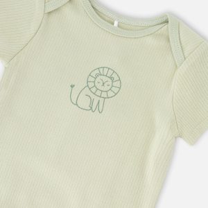 Evolutive Jersey Onesie Sage Green - Image 4