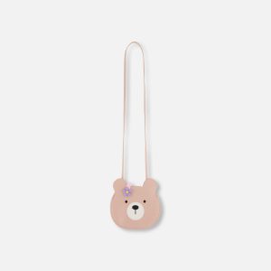 Teddy Bear Bag Dusty Pink