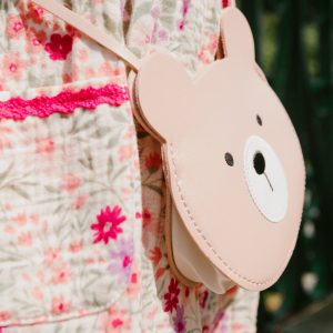 Alternative view of Teddy Bear Bag Dusty Pink