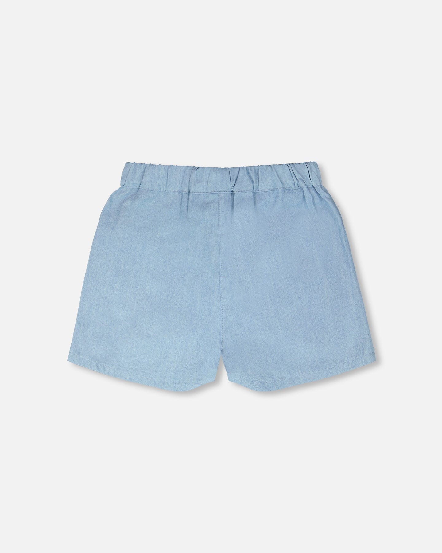 Blue Chambray Shorts - Image 3