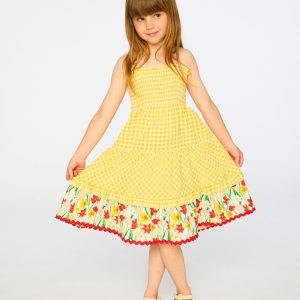 Sundress Yellow Gingham - Image 2