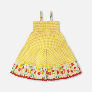 Sundress Yellow Gingham - Image 3