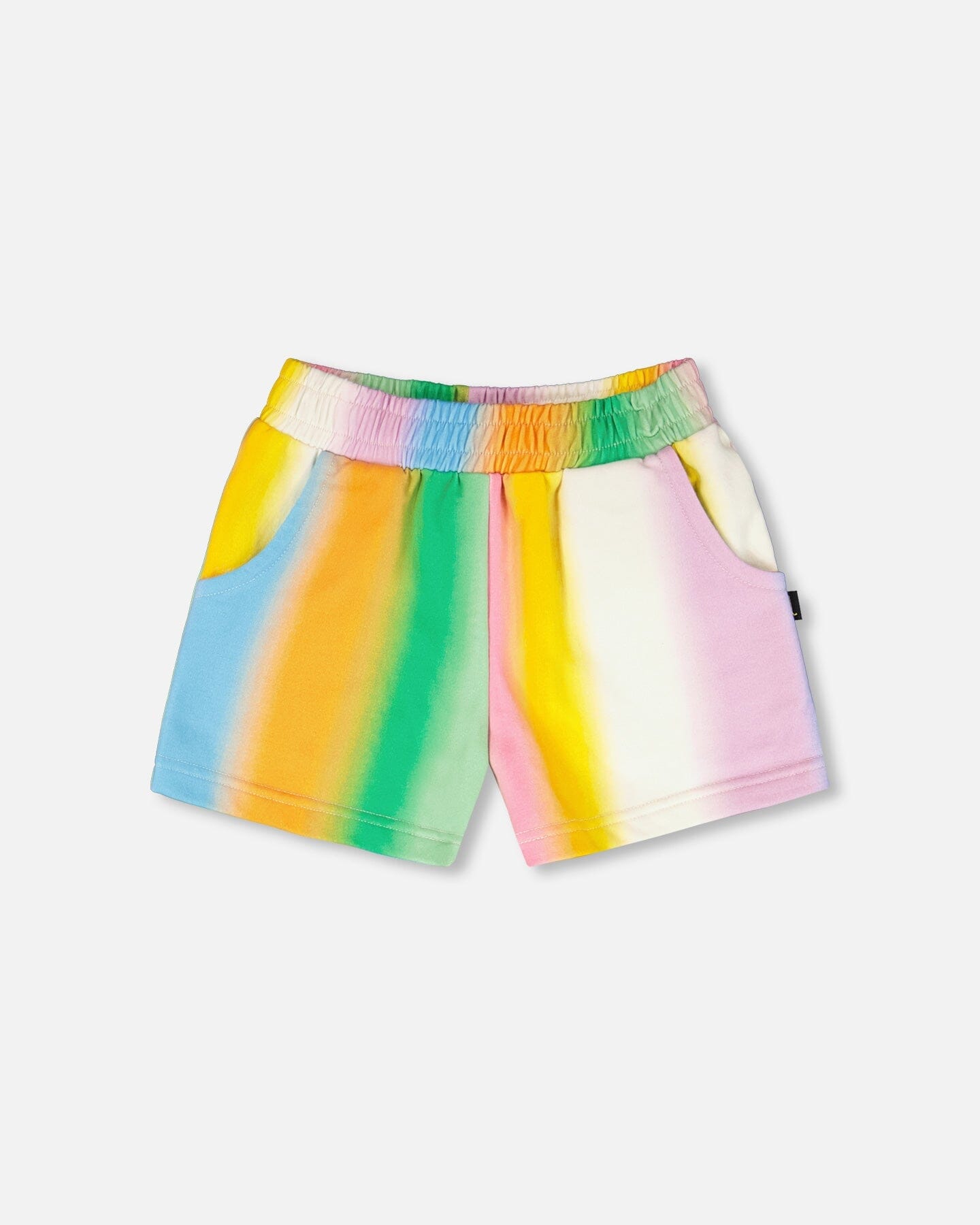 Printed French Terry Shorts Multicolored - Image 9