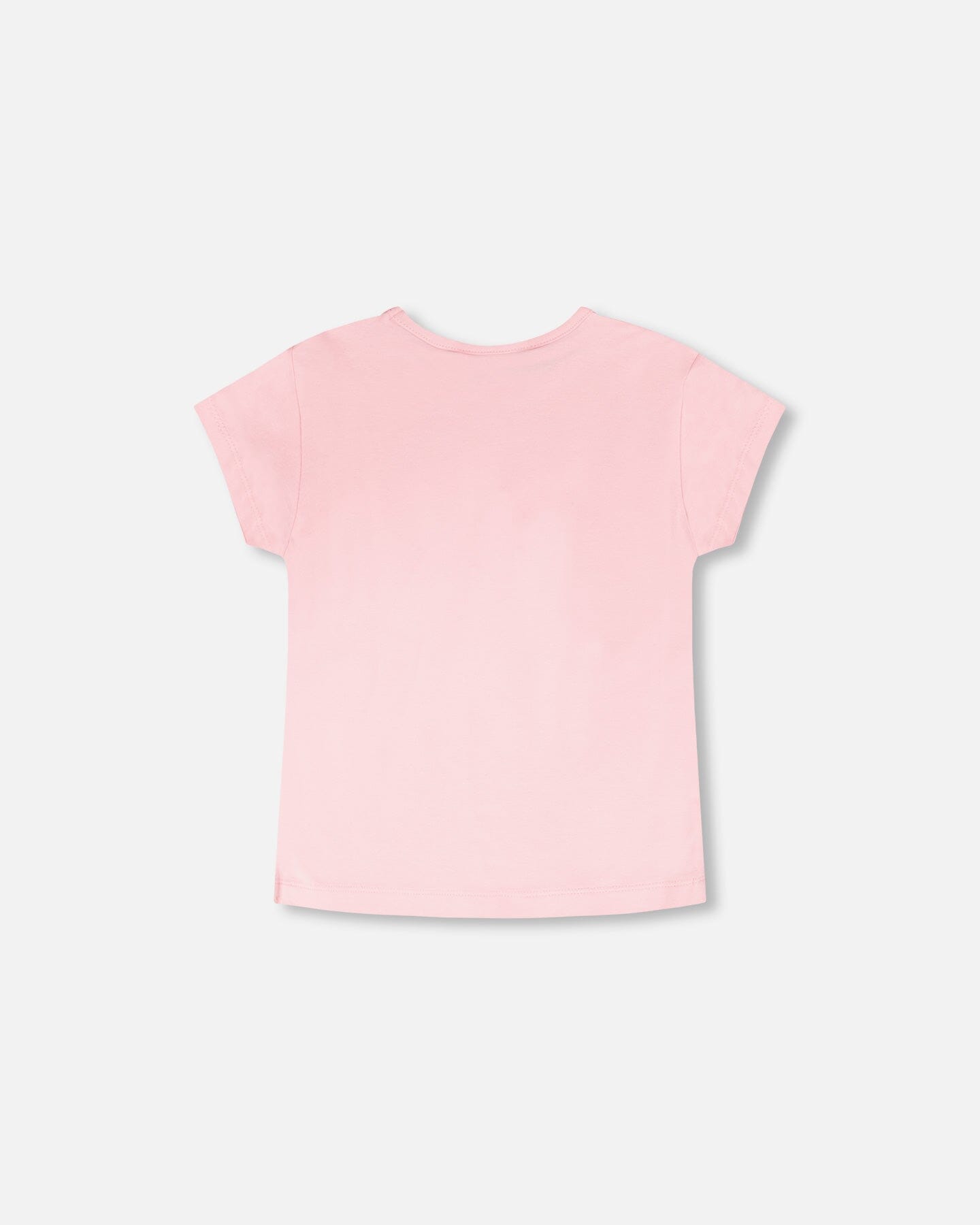 Organic Cotton Jersey Ice Cream T-Shirt Pink - Image 3