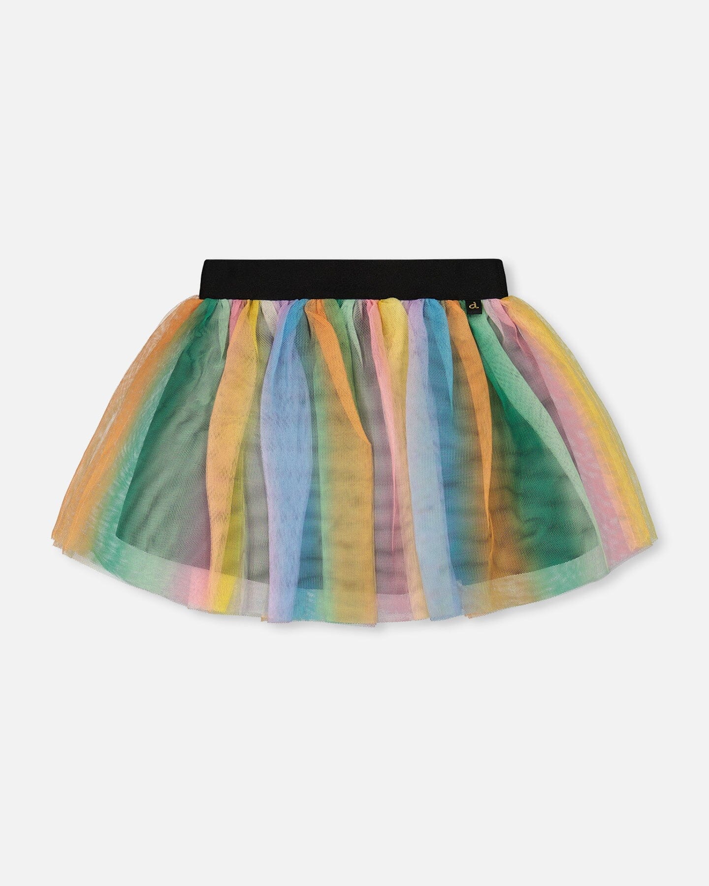 Printed Mesh Skirt Multicolored - Image 11