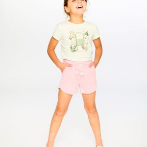 Organic Cotton Jersey T-Shirt Off-White - Image 3