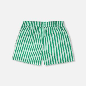Striped Shorts Green - Image 3
