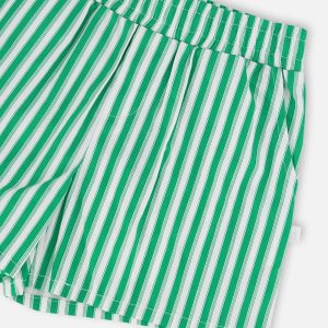 Striped Shorts Green - Image 4