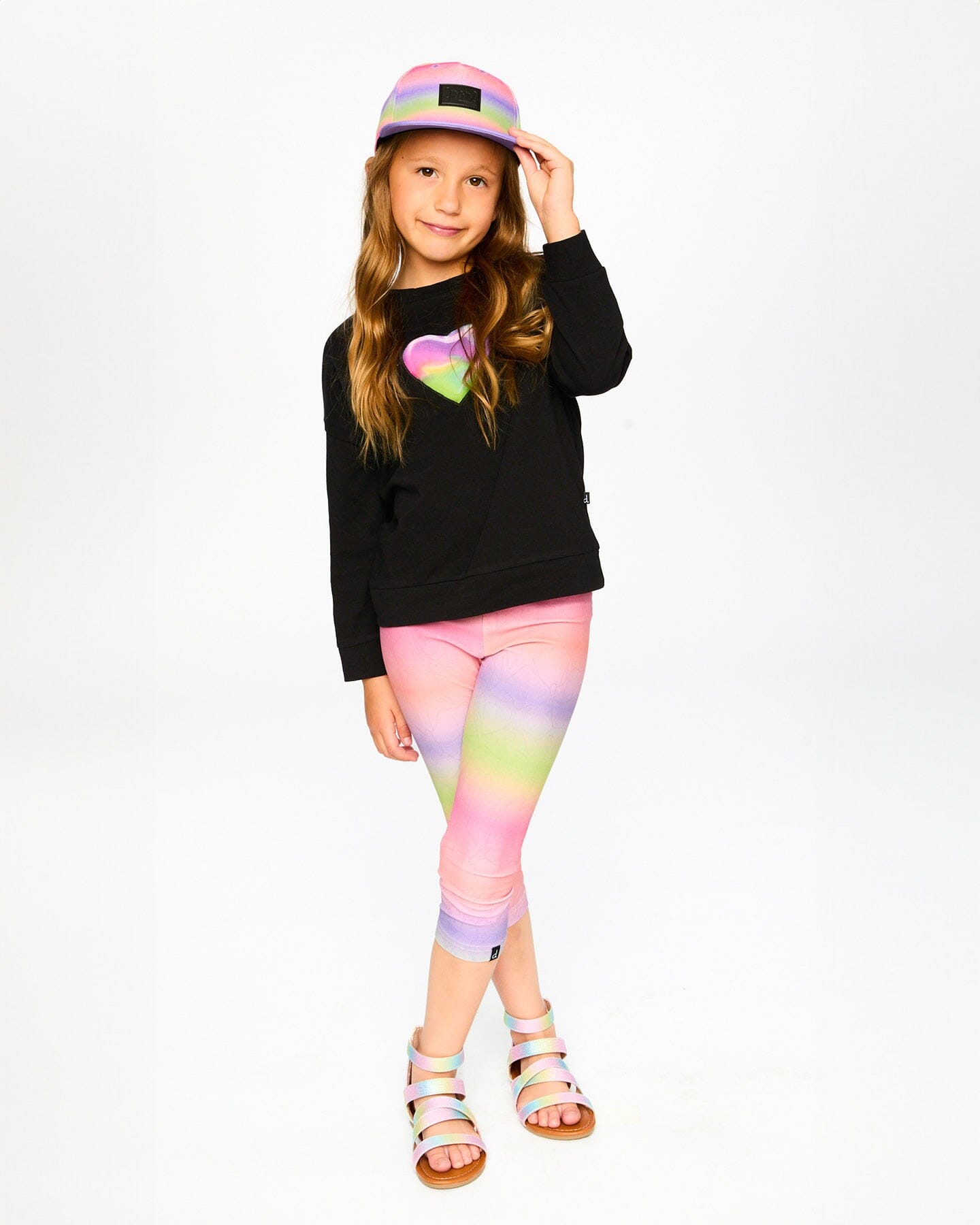 Organic Cotton Jersey Long Sleeve T-Shirt Black - Image 4