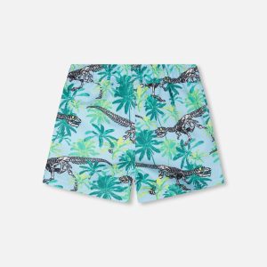 Boardshorts Blue Skeleton Print - Image 4