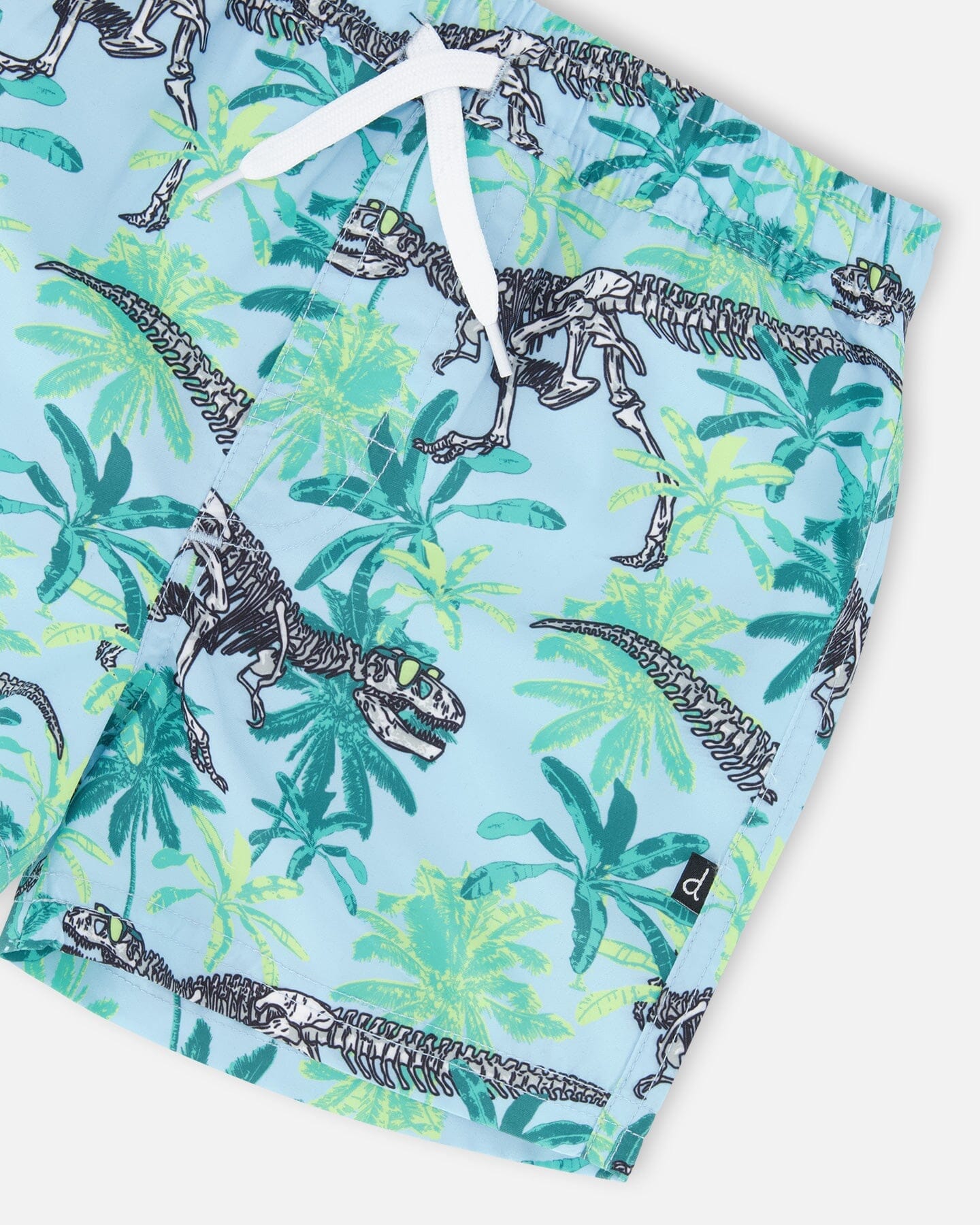 Boardshorts Blue Skeleton Print - Image 5