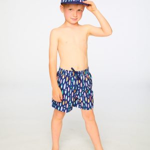Boardshorts Blue Surfboard Print - Image 3