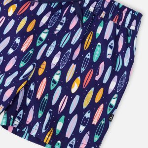Boardshorts Blue Surfboard Print - Image 5
