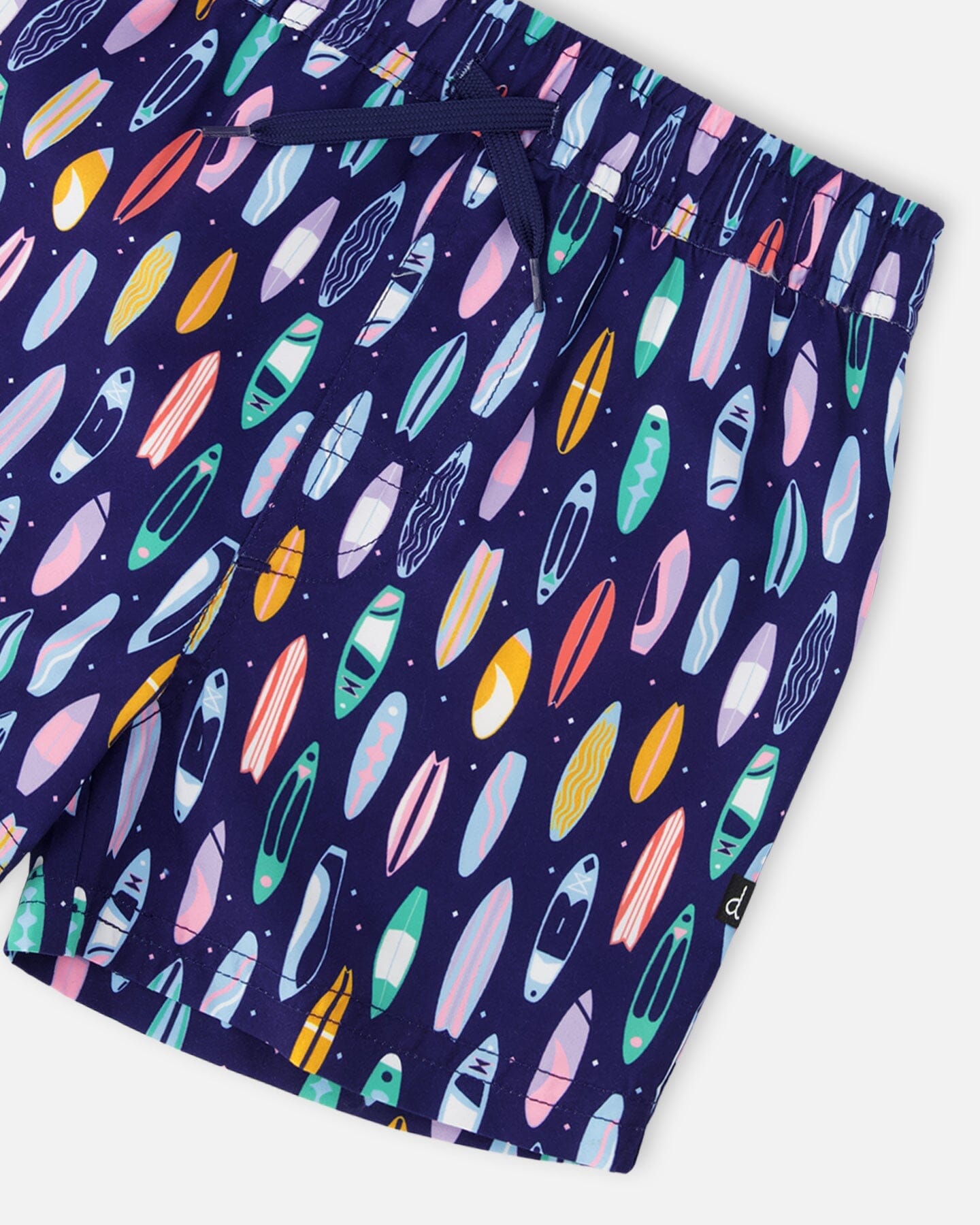 Boardshorts Blue Surfboard Print - Image 5