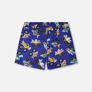 Boardshorts Blue Truck Print - Image 4