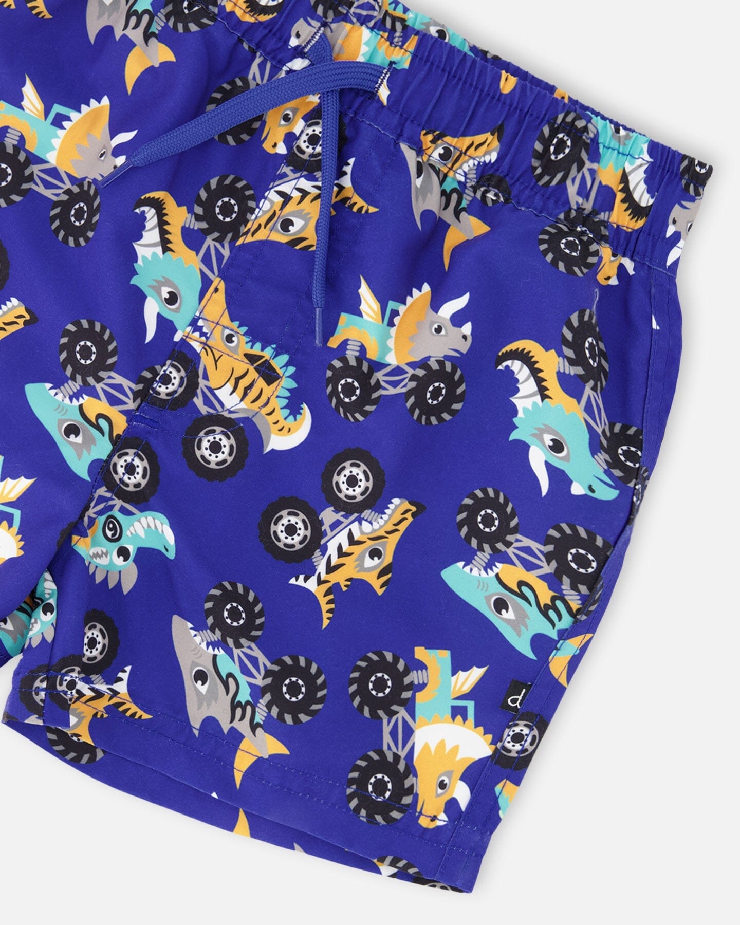 Boardshorts Blue Truck Print - Image 5