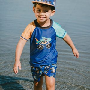 Alternative view of Short Sleeve Rashguard Ultramarine Blue