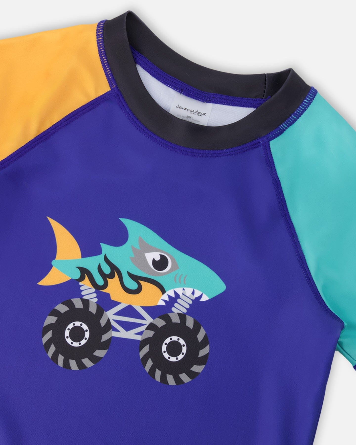 Short Sleeve Rashguard Ultramarine Blue - Image 4